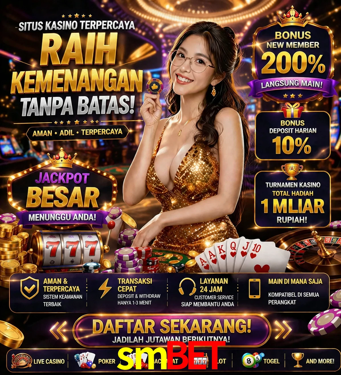 Roleta e blackjack smbet