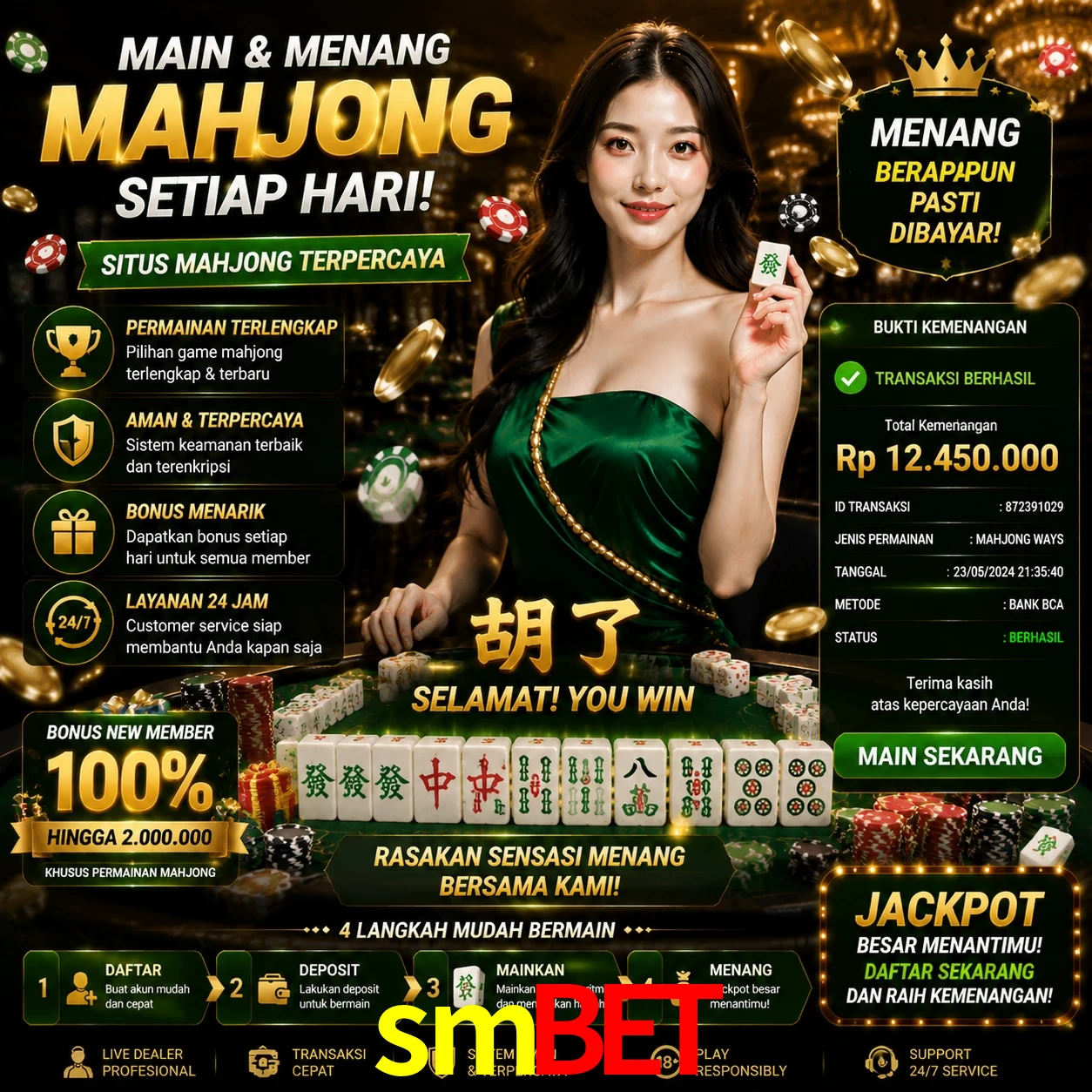 Ganhar e sacar na smbet